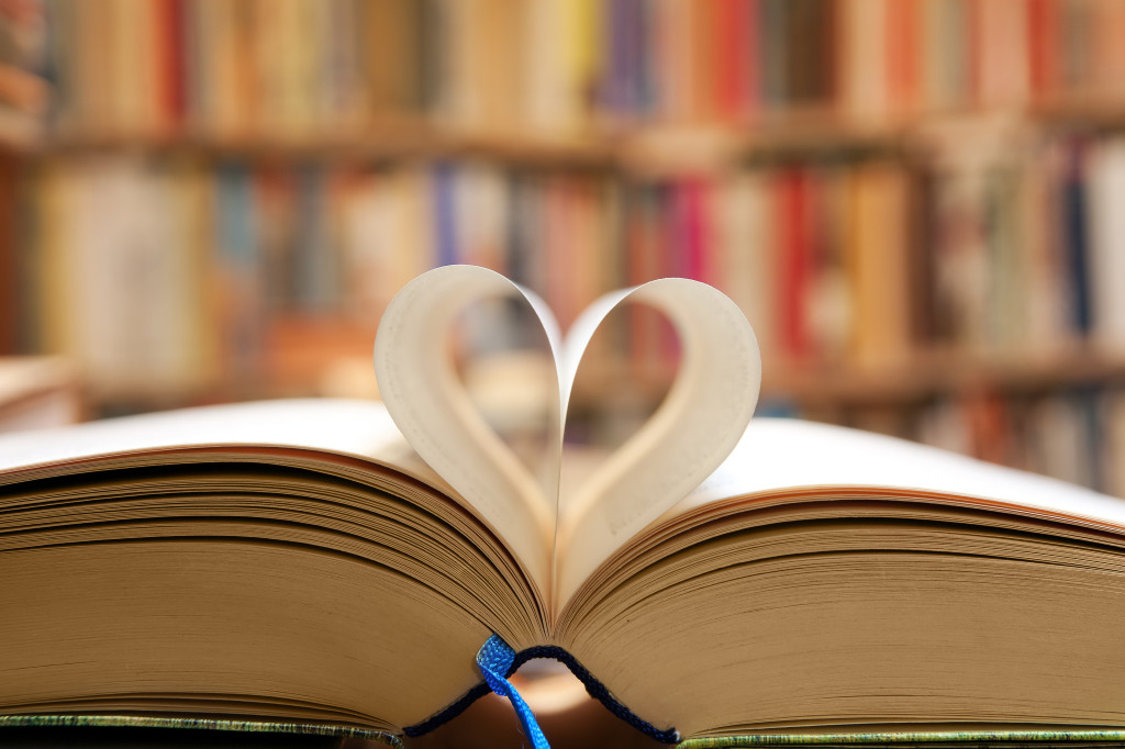 heart in book